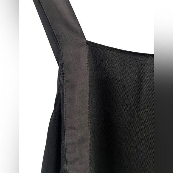 Hurley Women's Size XL Black Tuxedo Strap Crop Top, Skatergirl, Goth, Punkrock - Picture 2 of 8